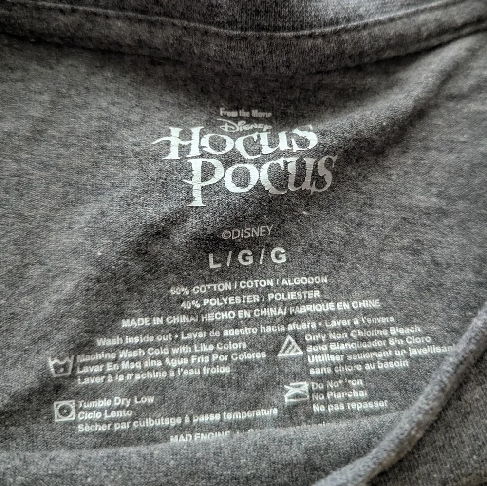 Disney Hocus Pocus Sanderson Sisters Moon Graphic Tee - Large - Picture 4 of 11